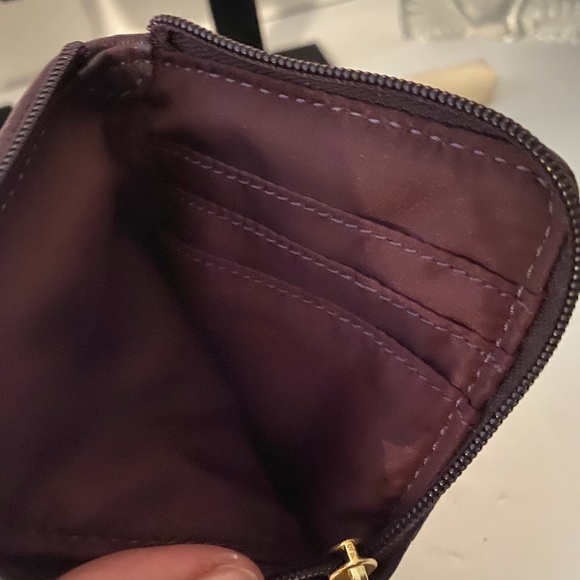 COACH LEATHER CARD HOLDER WRISTLET new! 💜 - Picture 3 of 3